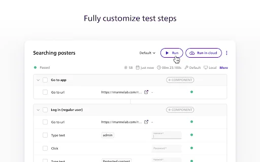 BugBug Automation Testing: Uji Website Tanpa Coding Gratis - Screenshot 4