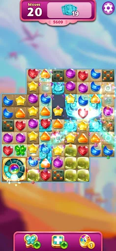 Download Genies & Gems Terbaru – Puzzle Match 3 Gratis - Screenshot 21