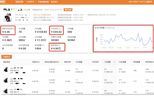 Asisten Penjual Temu: Kelola Toko & Analisis Data Efisien - Screenshot 2