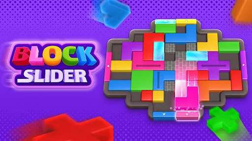 Unduh Block Slider: Color Jam Terbaru – Game Puzzle Seru - Screenshot 1