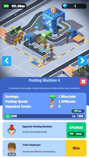 Download Idle Courier Terbaru – Bangun Kerajaan Kurir Anda Gratis - Screenshot 7