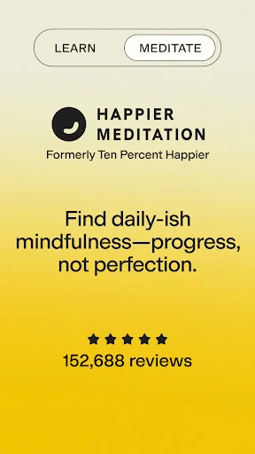 Download Happier Meditation Terbaru – Meditasi Tenang Gratis - Screenshot 1