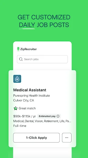 Download Job Search by ZipRecruiter – Cari Kerja Cepat & Mudah - Screenshot 8