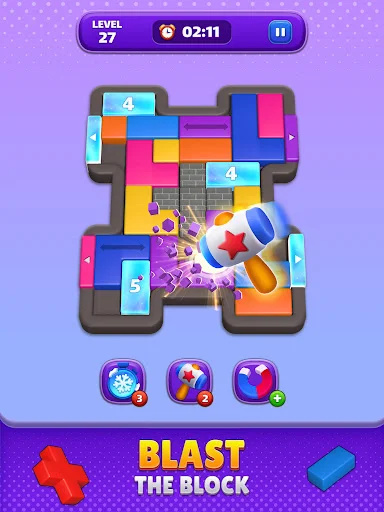 Unduh Block Slider: Color Jam Terbaru – Game Puzzle Seru - Screenshot 10