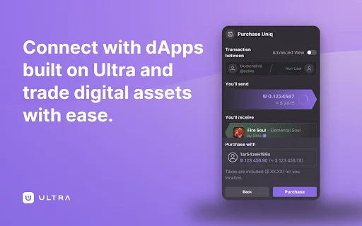 Download Ultra Wallet Terbaru – Dompet Kripto Aman & Gratis - Screenshot 3