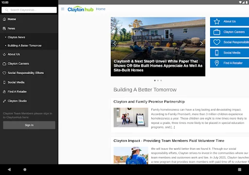Unduh ClaytonHub Terbaru – Aplikasi Komunikasi Resmi Clayton Homes - Screenshot 5