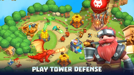 Download Wild Sky TD Terbaru – Game Tower Defense RPG Gratis - Screenshot 18