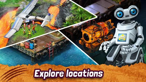 Download Survivors: Match 3・Lost Island – Puzzle Seru Gratis - Screenshot 15