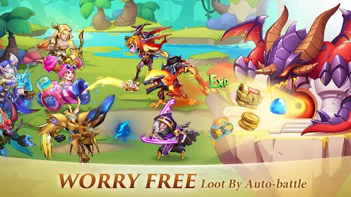 Download Idle Heroes Terbaru – Game RPG Strategi Paling Seru - Screenshot 11
