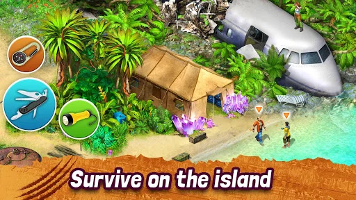 Download Survivors: Match 3・Lost Island – Puzzle Seru Gratis - Screenshot 10
