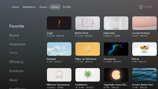 Download Tide – Tidur, Fokus & Meditasi Terbaik di Android - Screenshot 10