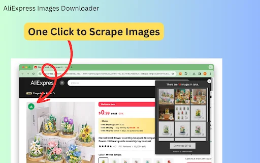 Download AliExpress Images Downloader – Simpan Foto Produk Instan - Screenshot 1