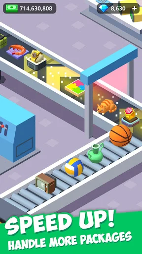 Download Idle Courier Terbaru – Bangun Kerajaan Kurir Anda Gratis - Screenshot 4