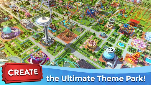 Download RollerCoaster Tycoon Touch Terbaru – Bangun Taman Hiburan - Screenshot 17