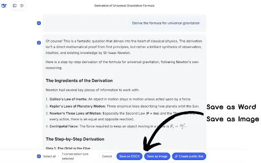 Download DeepShare Terbaru – Ekspor Chat AI ke Word Gratis - Screenshot 1