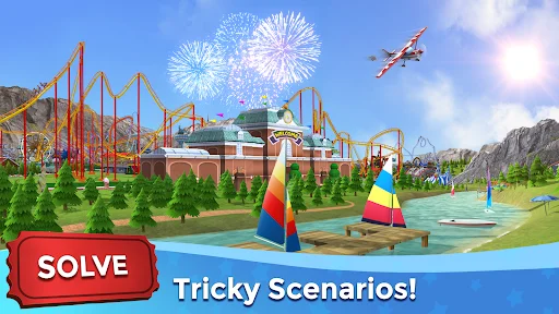 Download RollerCoaster Tycoon Touch Terbaru – Bangun Taman Hiburan - Screenshot 14