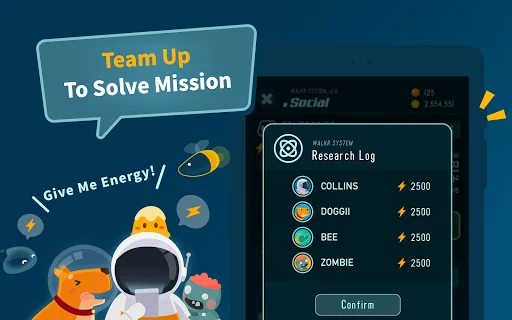 Download Walkr: Petualangan Luar Angkasa & Pelacak Langkah - Screenshot 19