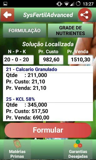 Download SysFertil Advanced Terbaru – Kalkulator Pupuk Gratis - Screenshot 4