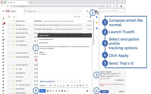 Download Trustifi Terbaru – Enkripsi Email Aman & Gratis - Screenshot 1