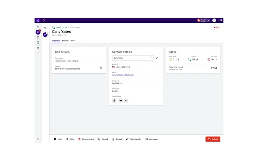 Unduh Talkdesk Click-to-Call Terbaru – Panggilan Cepat Gratis - Screenshot 2