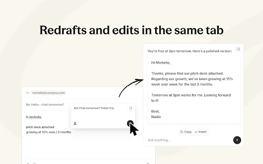 Download Lightfern – AI Email Terbaru: Penulis Email Pintar - Screenshot 4