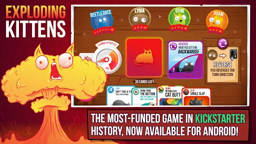 Download Exploding Kittens Terbaru – Game Kartu Strategi Seru - Screenshot 8