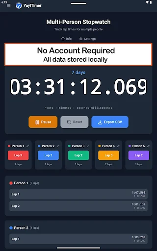 Download Yay!Timer Interval Timer HIIT – Aplikasi Latihan Terbaik - Screenshot 16