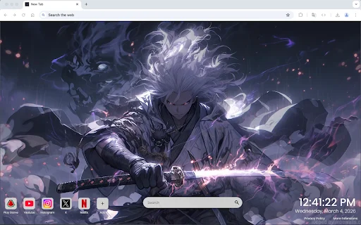 Unduh Dragon Samurai Anime Boy Live Wallpaper Terbaru – Gratis - Screenshot 3