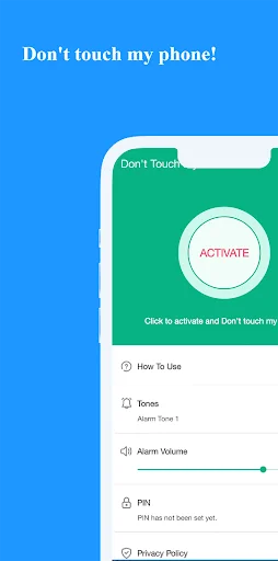 Download Don’t Touch My Phone: Alarm Terbaru – Keamanan HP Gratis - Screenshot 1