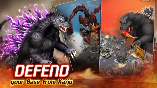 Download Godzilla Defense Force – Game Monster Seru & Gratis - Screenshot 1