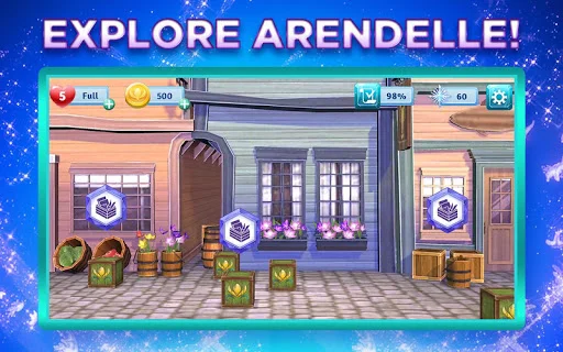 Download Disney Frozen Adventures Terbaru – Mainkan Puzzle Seru - Screenshot 19