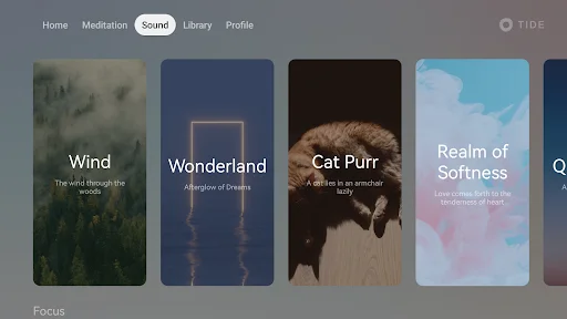 Download Tide – Tidur, Fokus & Meditasi Terbaik di Android - Screenshot 8