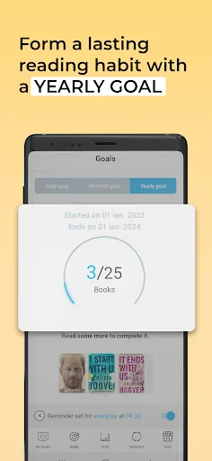 Download Bookly Versi Terbaru – Lacak Bacaan & TBR Anda - Screenshot 4