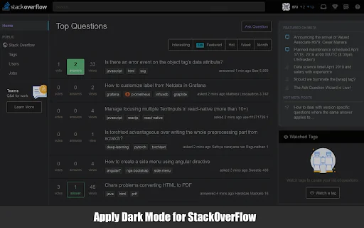 Download Super Dark Mode Terbaru – Tema Gelap Gratis Chrome - Screenshot 3