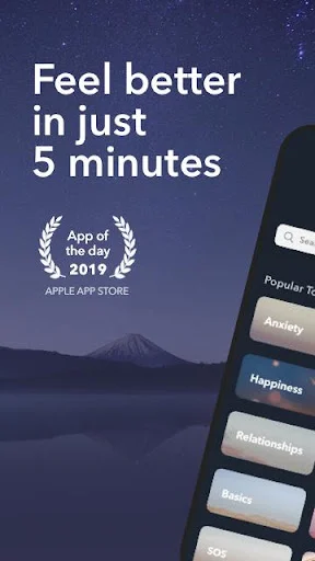 Download Simple Habit: Meditation Terbaru – Relaksasi 5 Menit - Screenshot 1