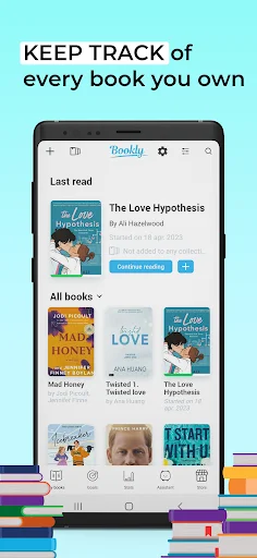 Download Bookly Versi Terbaru – Lacak Bacaan & TBR Anda - Screenshot 8