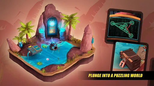 Download Tiny Robots Recharged Terbaru – Game Teka-teki 3D - Screenshot 5