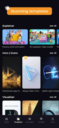 Download AI Video Maker Renderforest – Buat Video AI Terbaik - Screenshot 8