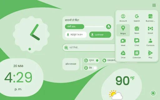 Download Material You NewTab Terbaru – Tampilan Estetik & Praktis - Screenshot 3