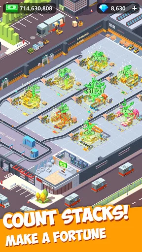 Download Idle Courier Terbaru – Bangun Kerajaan Kurir Anda Gratis - Screenshot 13