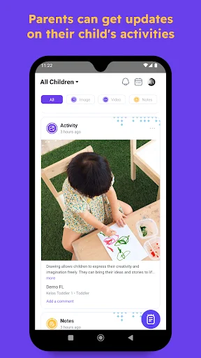 Download Fleedu: Child Care App Terbaru – Solusi PAUD Terbaik - Screenshot 1