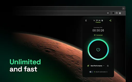 VPN Satoshi Chrome: VPN Cepat & Aman untuk Browsing Privasi - Screenshot 1