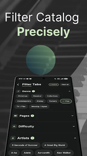 Download Piano Tab Terbaru – Belajar Piano dengan Tab Berwarna - Screenshot 7