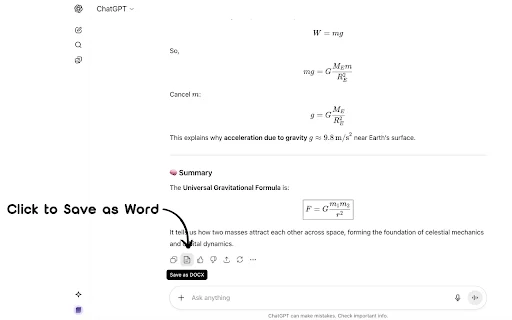 Download DeepShare Terbaru – Ekspor Chat AI ke Word Gratis - Screenshot 3