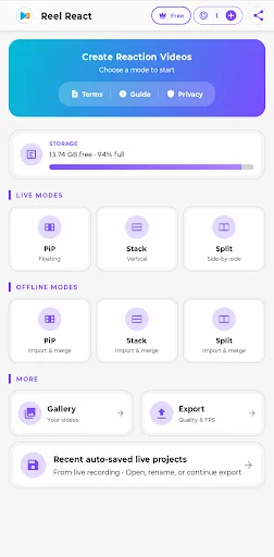 Download Reel React: Reaction Maker – Buat Video Reaksi Instan - Screenshot 2