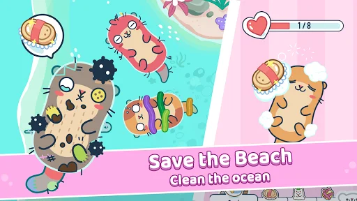 Unduh Otter Ocean Terbaru – Game Simulasi Berang-berang Lucu - Screenshot 14