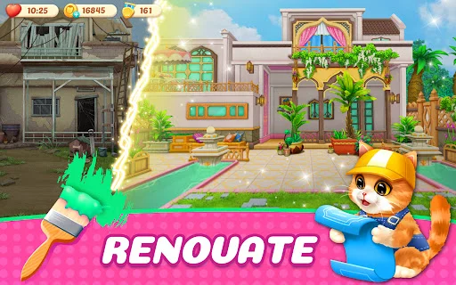 Download Kitten Match Terbaru – Game Puzzle Kucing Lucu Gratis - Screenshot 3