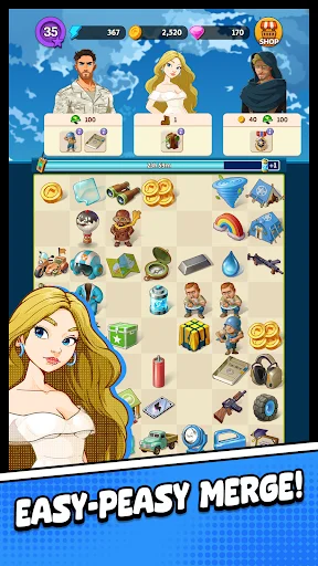 Download Black Island: Merge War Terbaru – Game Teka-teki Gratis - Screenshot 15