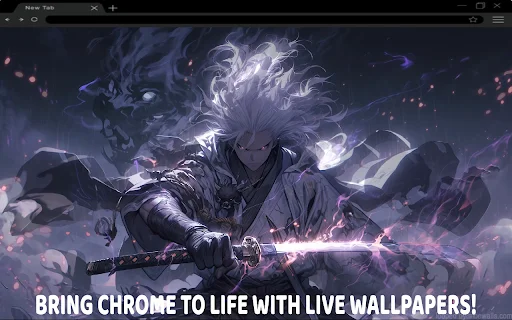 Unduh Dragon Samurai Anime Boy Live Wallpaper Terbaru – Gratis - Screenshot 1