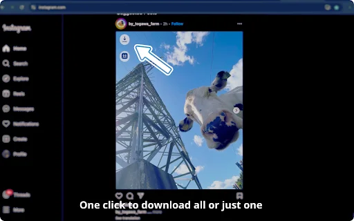 Story Saver: Download Video & Story FB, IG Gratis Tercepat - Screenshot 1